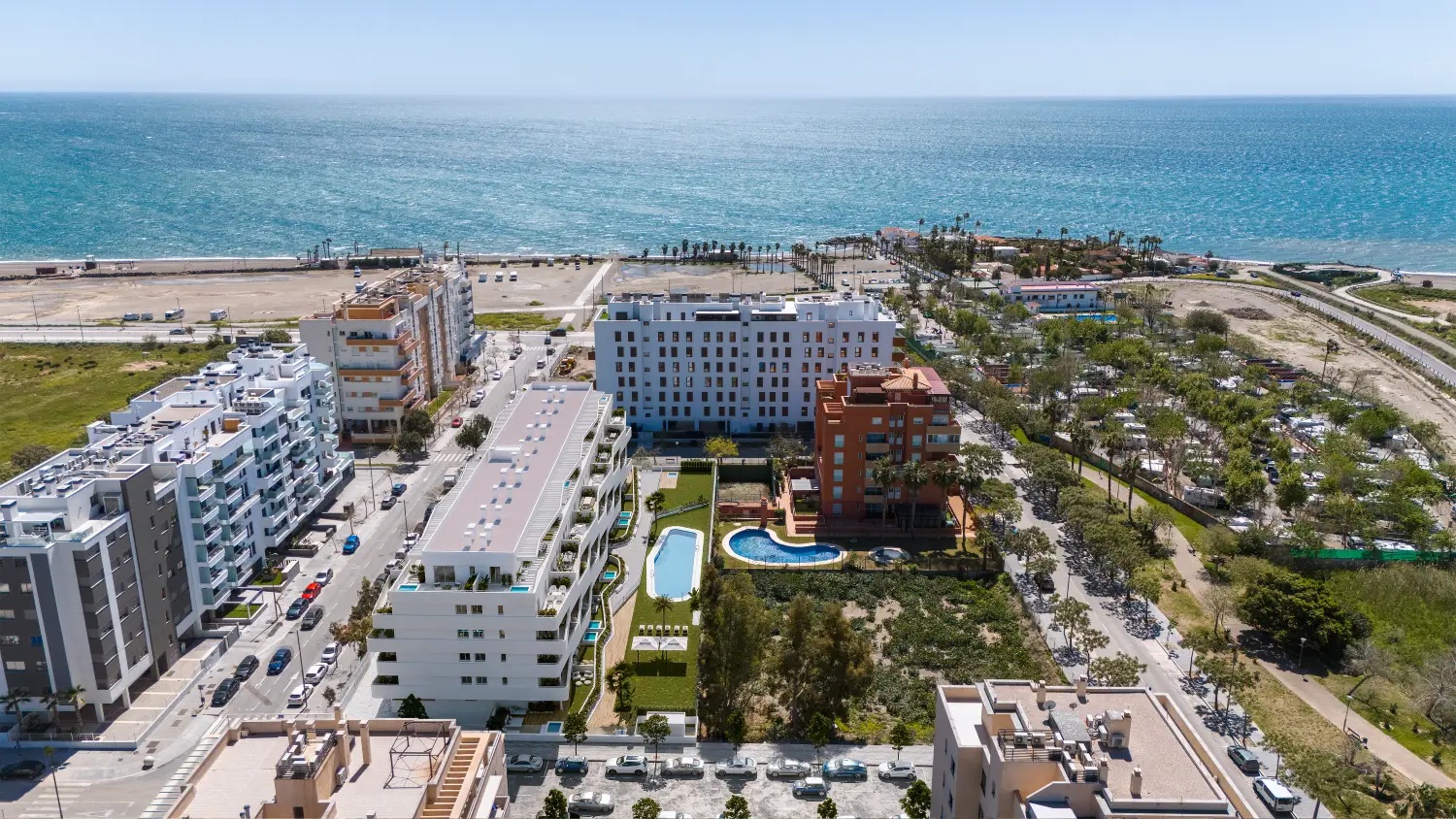 Neubauwohnungen 300 m zum Strand in Torre del Mar