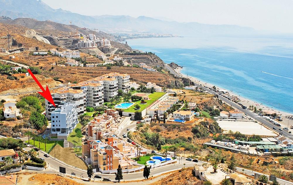 Pieni huoneisto myynnissä Torrox Costa