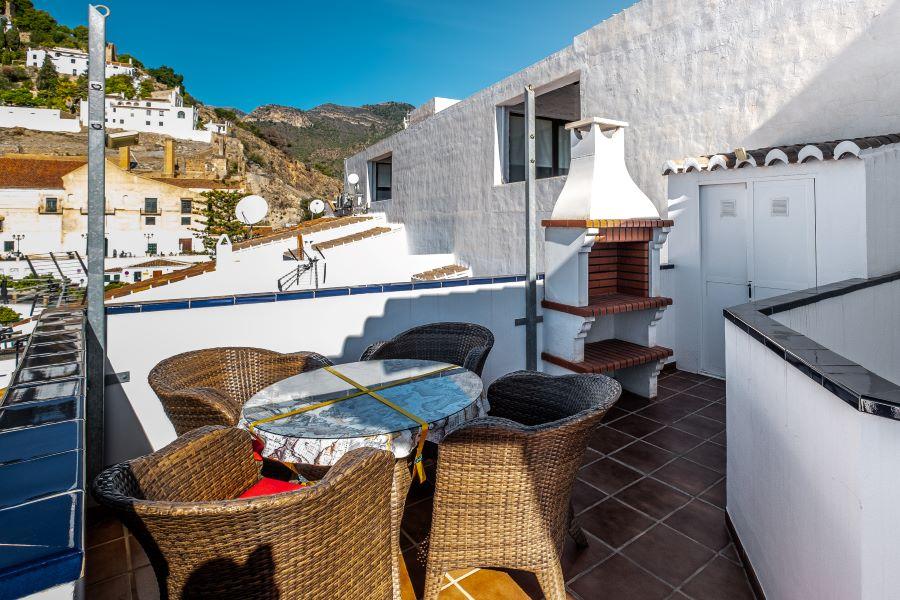 Appartement à Frigiliana avec vue sur la montagne.