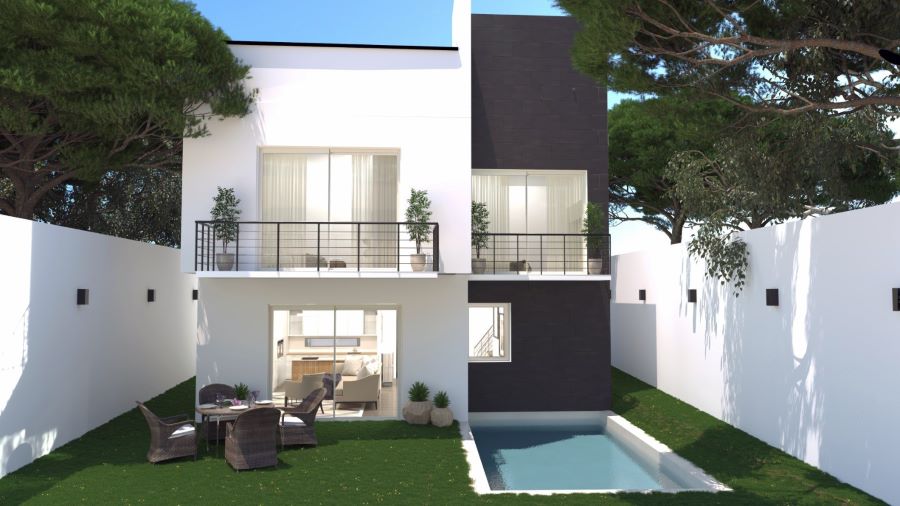 Luxury villas with private pool in Nerja.