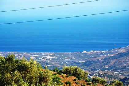 Smukt roligt hus i Frigiliana med smuk have og privat pool