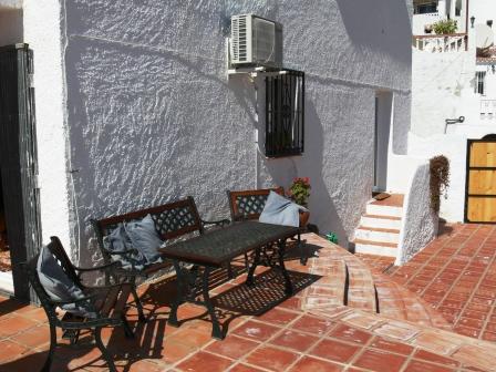 Maison de vacances avec 2 chambres et piscine privée à 500 mètres de la plage de Burriana à Nerja