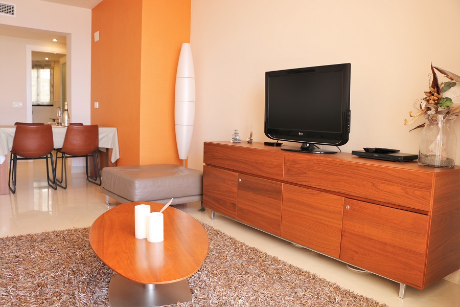 Luxury 2-bedroom apartment with sea views in Calaceite between Nerja and Torrox Costa.