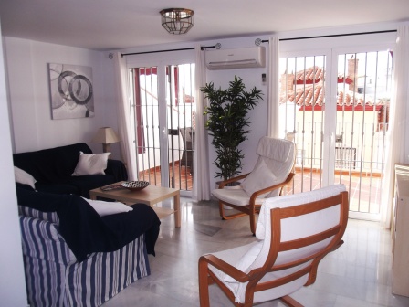 Ferienhaus mit 3 Schlafzimmern 400 Meter vom Strand Burriana in Nerja, Südspanien