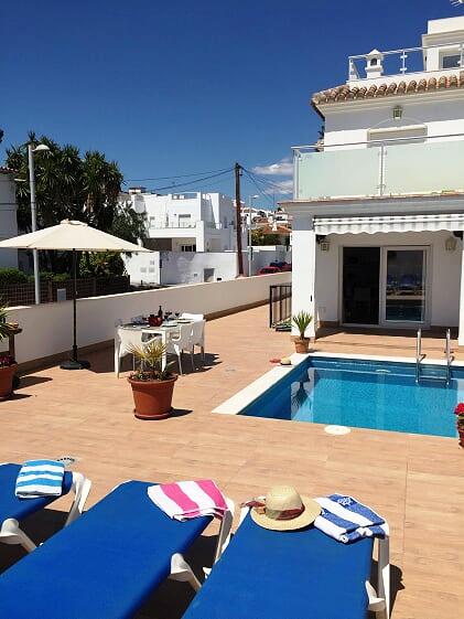 Holiday villa with 3 bedrooms and private pool in Nerja