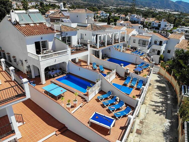 Holiday villa with sea views, pool and 3 bedrooms in Nerja