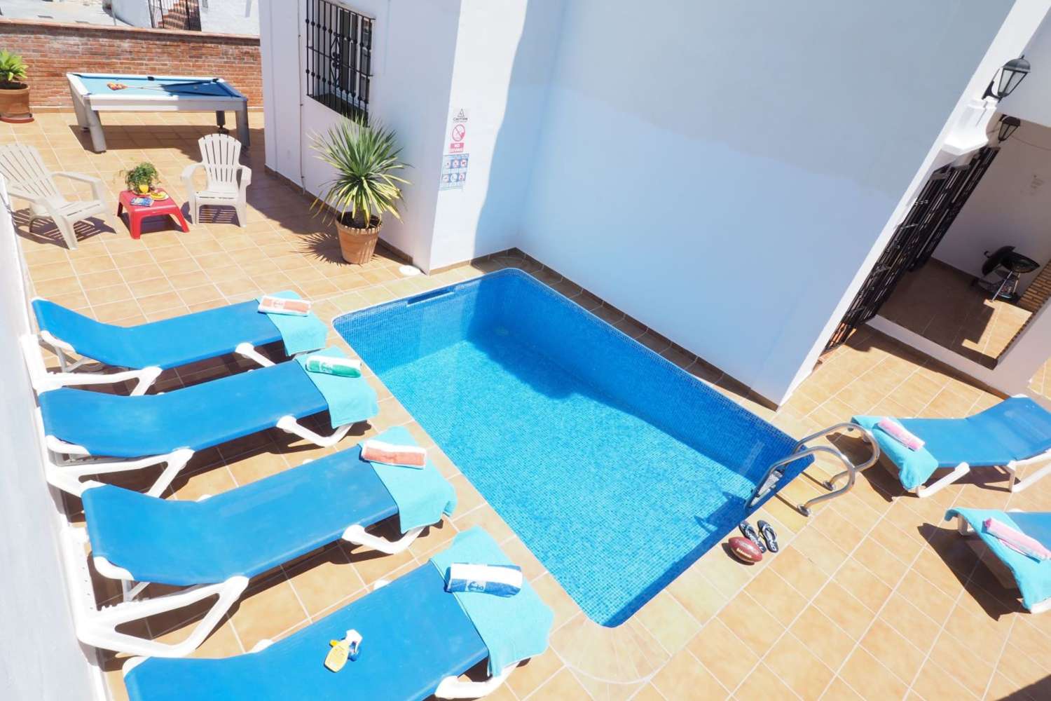 3-værelses villa med privat pool beliggende i Parador-området, Nerja