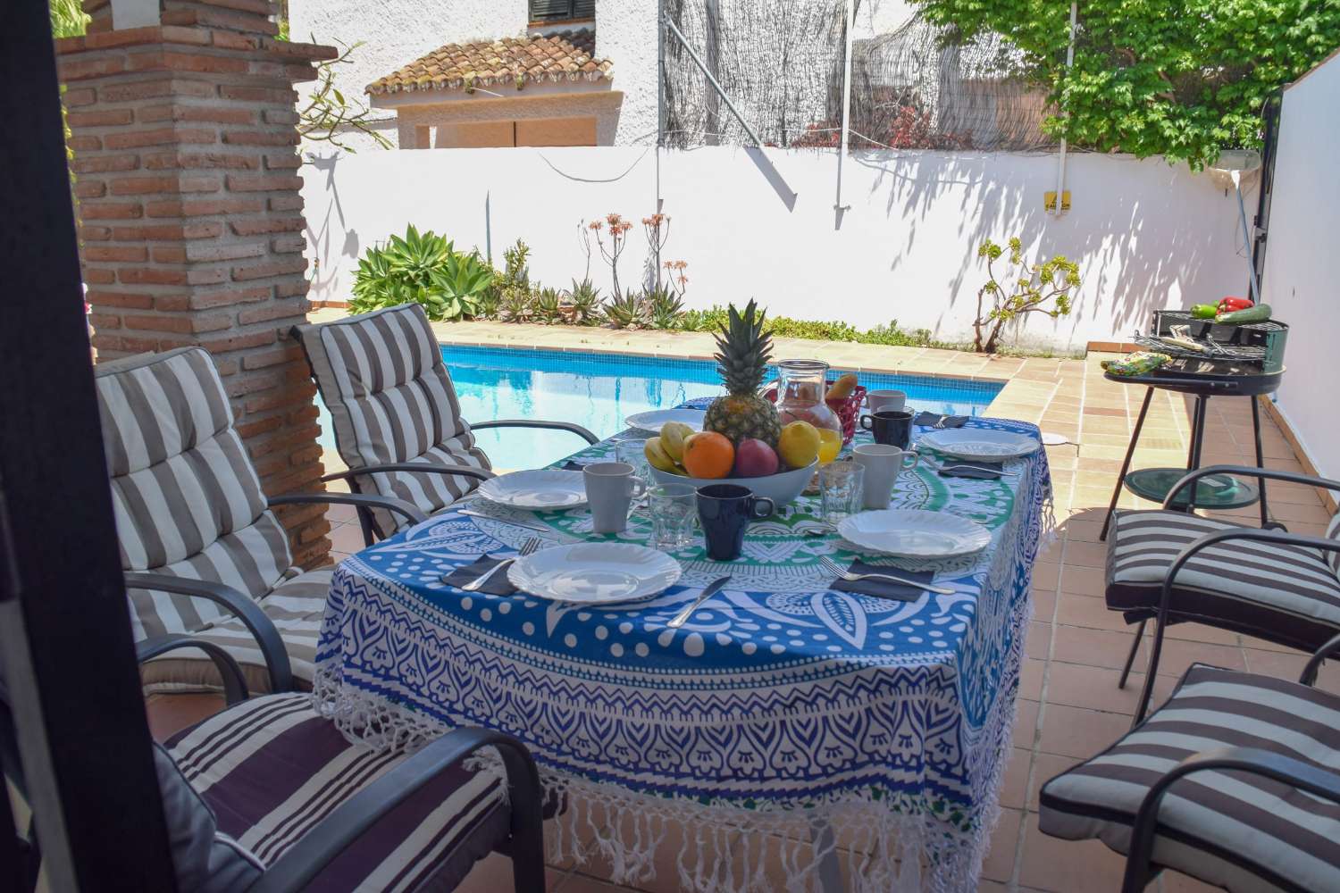 Ferienhaus mit Pool in der Nähe des Strandes und des Zentrums von Nerja