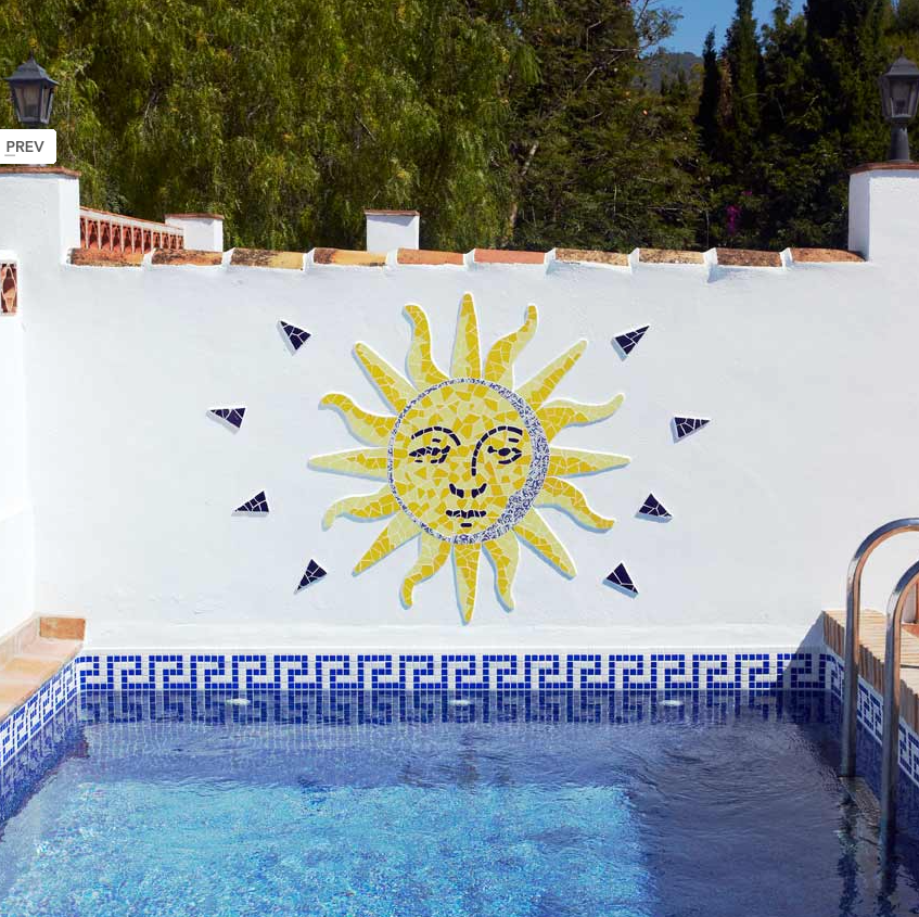 Feriehus med privat pool mellem Nerja og Frigiliana