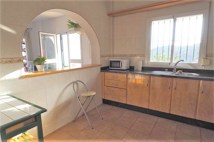 Villa met 2 slaapkamers en privé zwembad in Algarrobo, Andalusie.