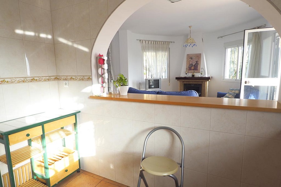 2 roms villa med privat basseng i Algarrobo, Andalucia.