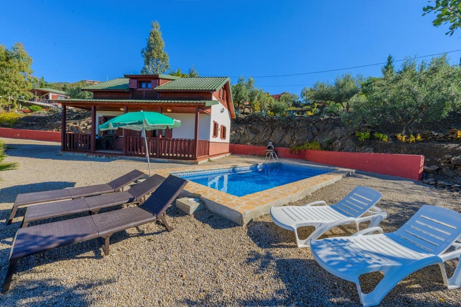 Maison de vacances avec piscine et vue sur la mer à Algarrobo, sud de l’Espagne