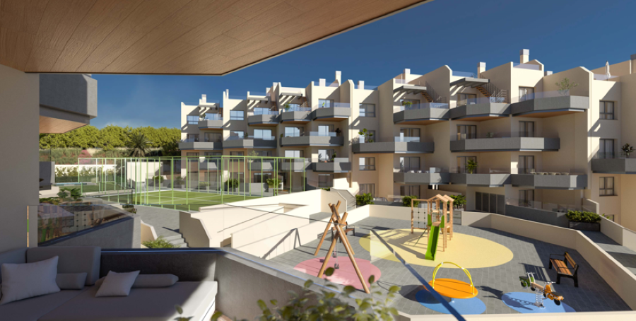 Modern newly built complex, located in El Morche (Torrox).