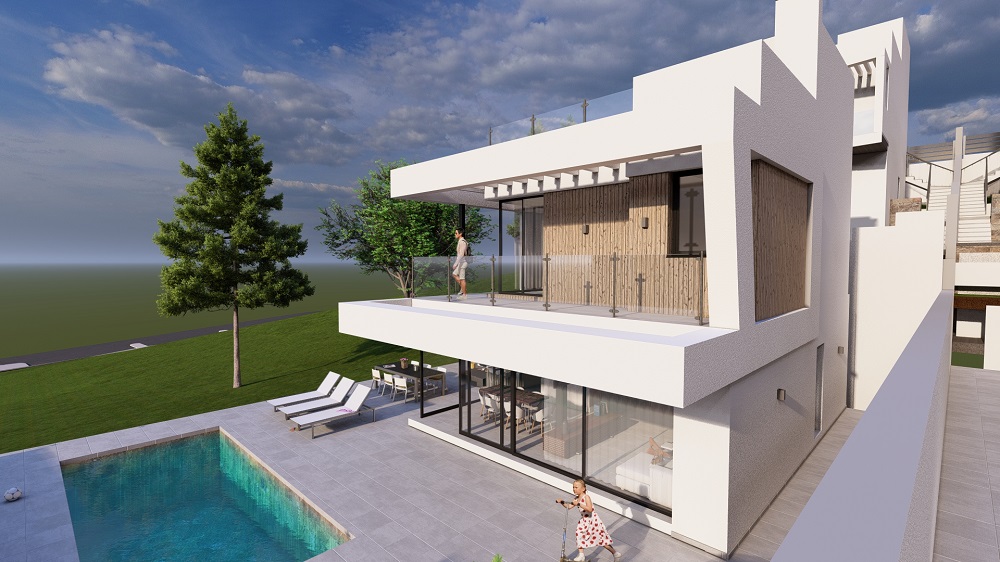 Luxe villa in Torrox Park met 3 slaapkamers, prachtig uitzicht op zee en zuidoriëntatie