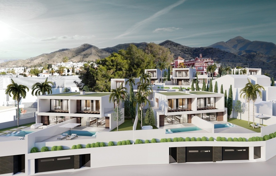 Preciosas villas con altas calidades, piscina privada y vistas al mar