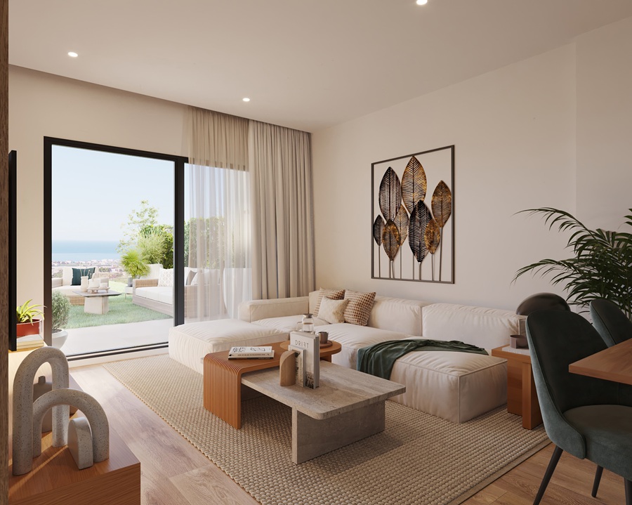 Nieuwbouw Project van 2 slaapkamer appartementen met prachtig zeezicht tussen Nerja en Torrox